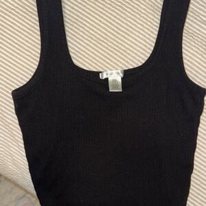 Black Sleeveless Top